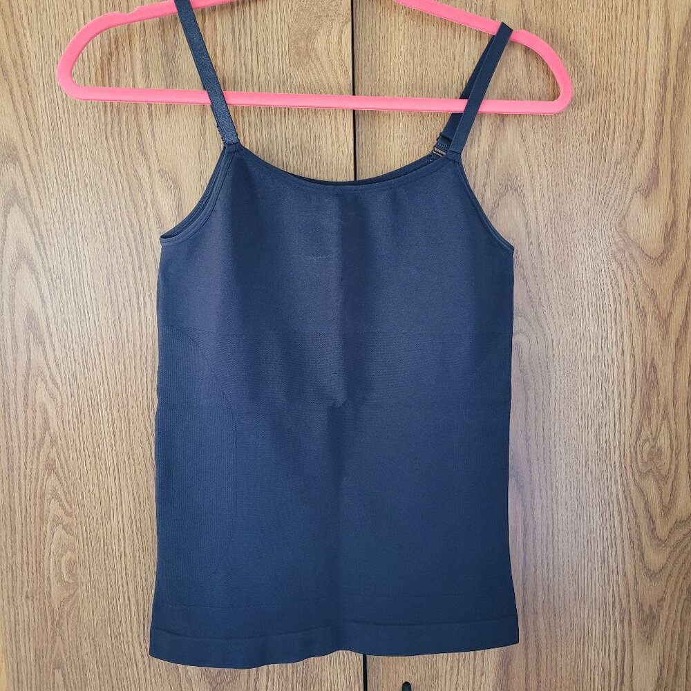 Shapermint Essentials All Day Every Day Scoop Neck Cami - Size XL - Black